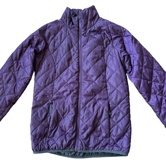 The North Face Lightweight Quilted Jacket Purple - Picture 4 of 11